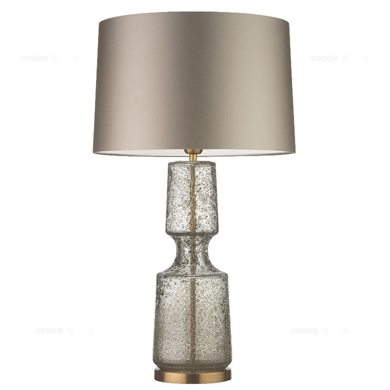 Simple Glass Art Table Bedroom Living Room Creative Lamps
