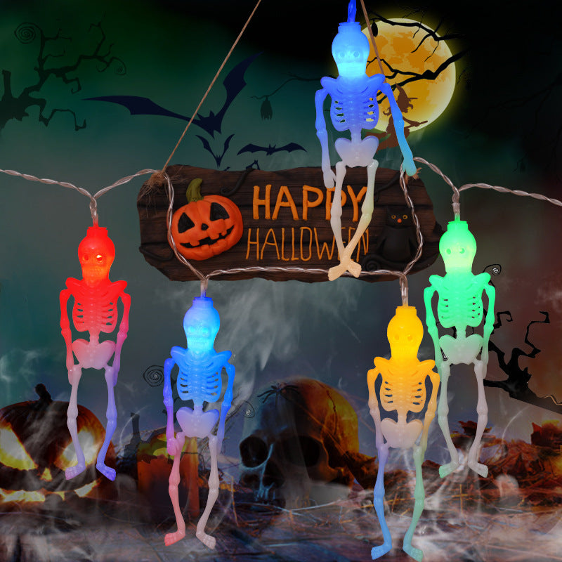 Ghost Festival Horror Decorative Lantern Hanging Lamp Battery